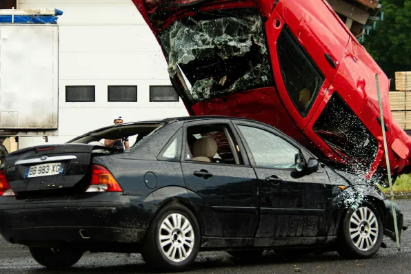 Evaluación de daños en coche en Madrid